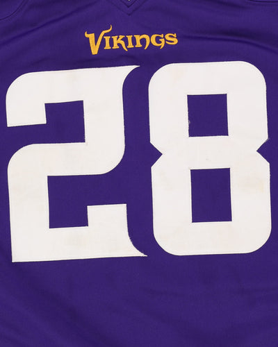 Adrian Peterson #28 Minnesota Vikings Stitched NFL Jersey - L