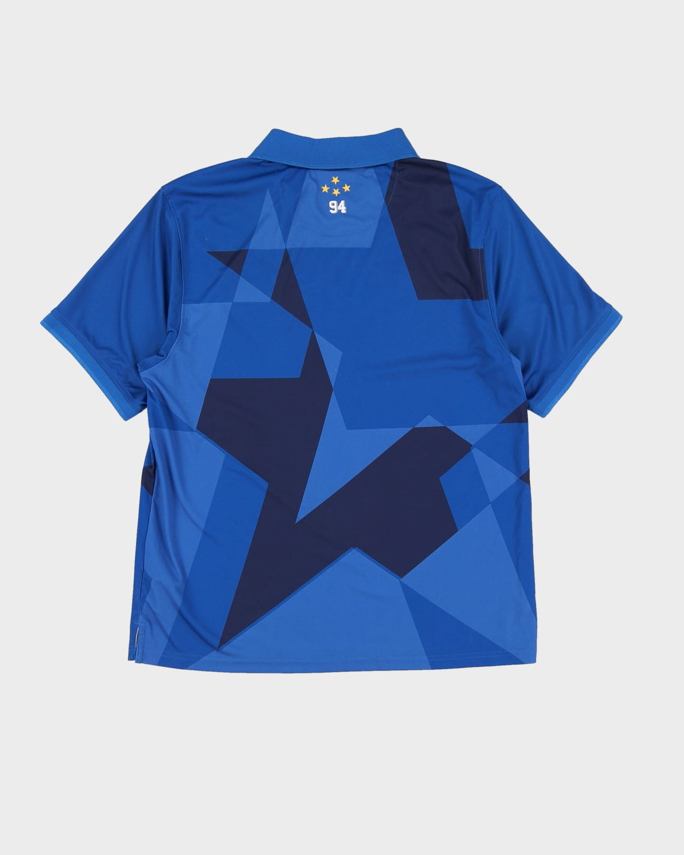 00s Brazil 94 Blue Star Design Nike Football Shirt - L