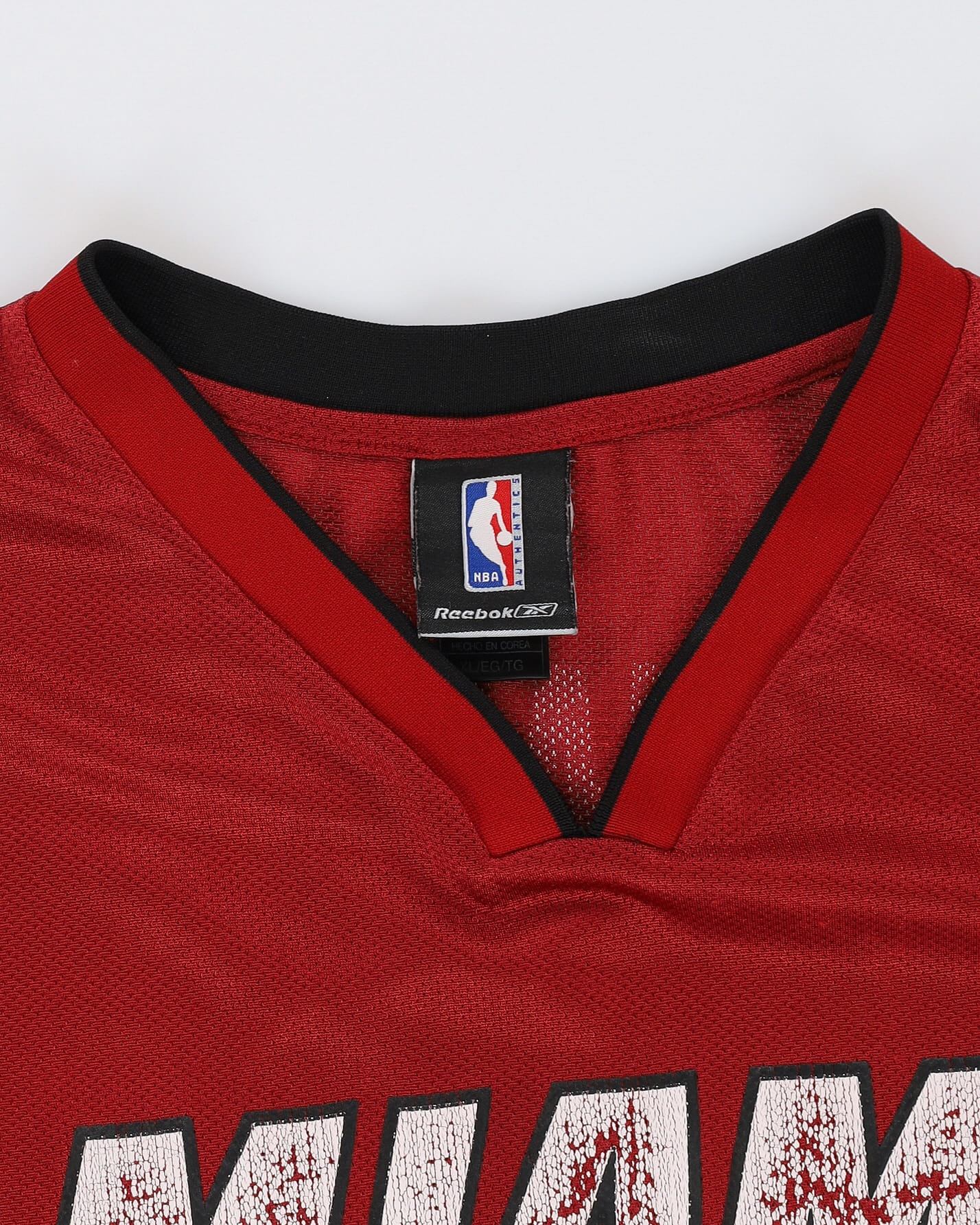 Dwayne Wade #3 Miami Heat Reebok Red NBA Basketball Jersey - XL