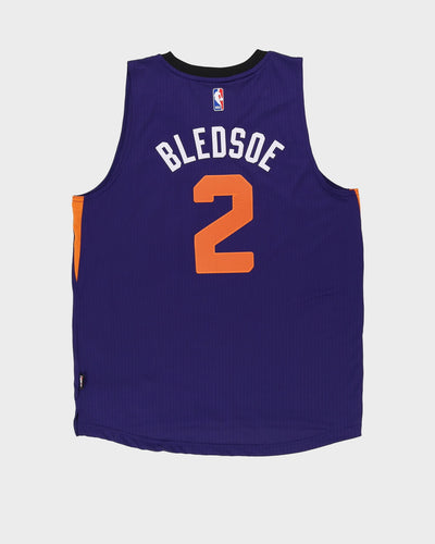 Eric Bledsoe #2 Phoenix Suns Adidas Purple NBA Basketball Jersey - L
