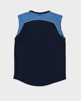 00s Nike Total 90 Navy Vest / Football Shirt - L