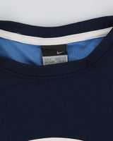 00s Nike Total 90 Navy Vest / Football Shirt - L