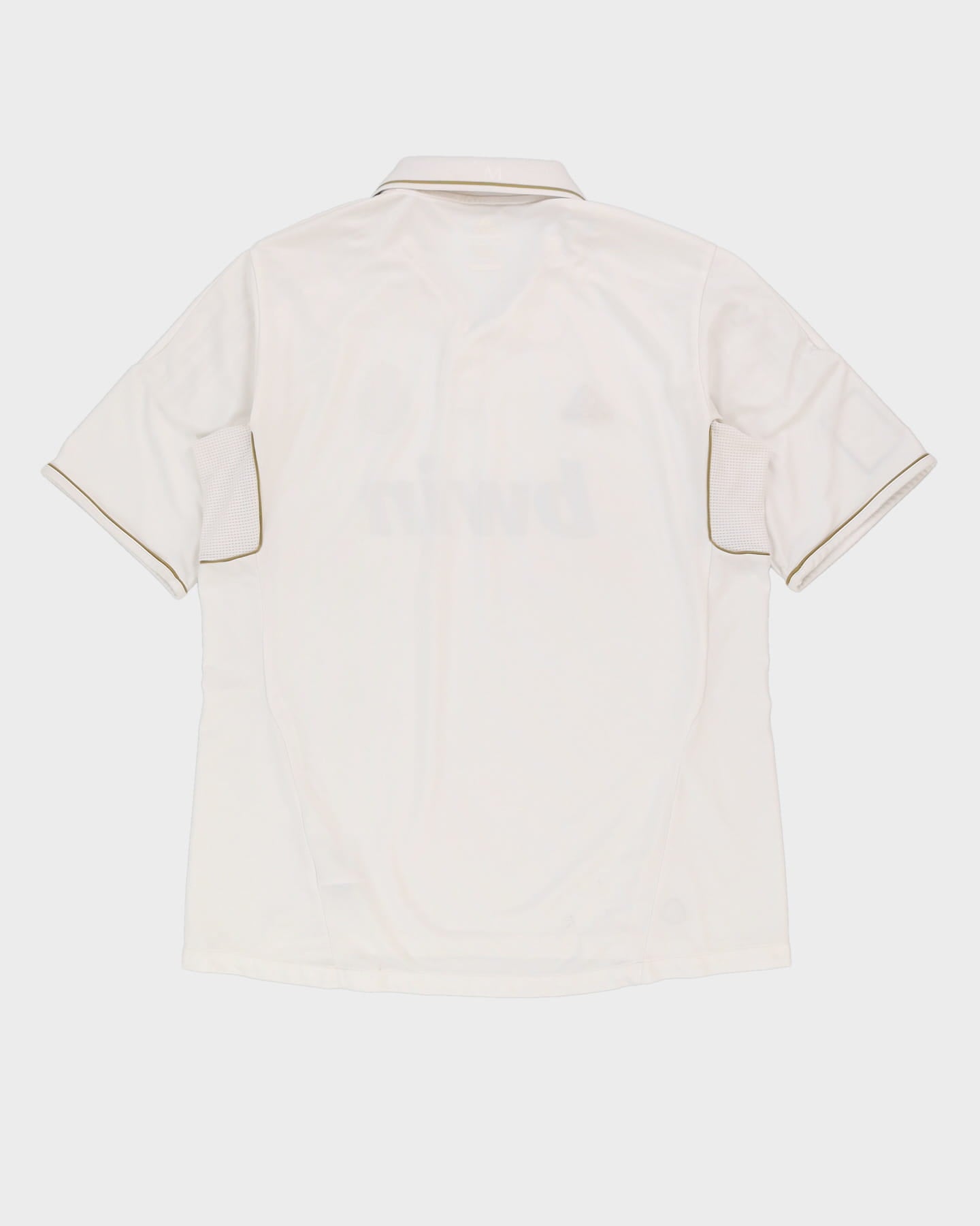 2011-12 Real Madrid White / Gold Home Football Shirt - XL