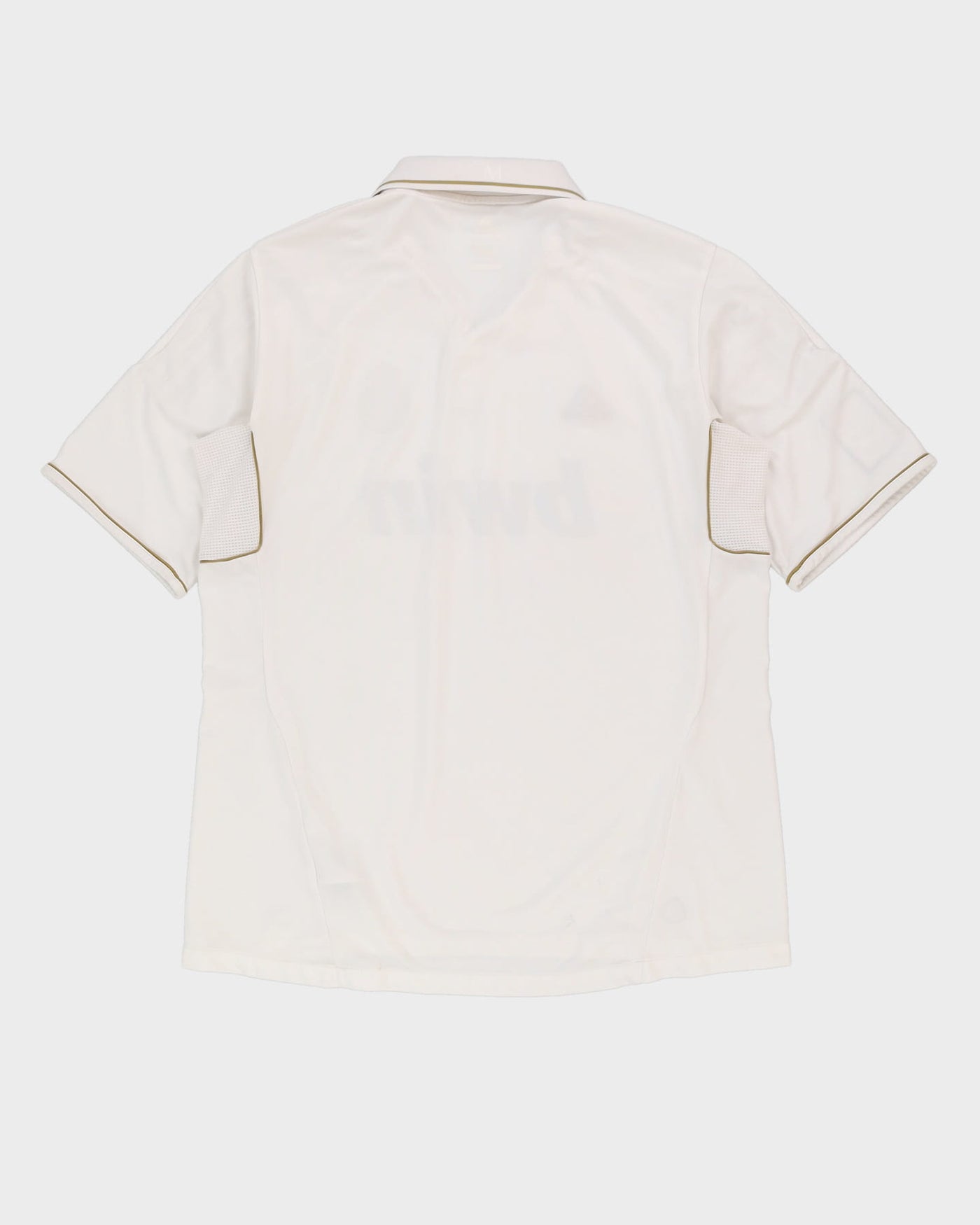 2011-12 Real Madrid White / Gold Home Football Shirt - XL