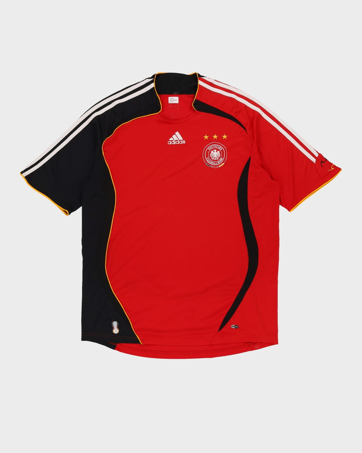 2005-07 Germany Adidas Red Away Football Shirt - L