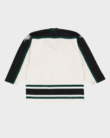 Vintage 80s Dallas Stars White NHL Hockey Jersey - M
