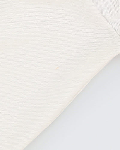 Vintage 80s Dallas Stars White NHL Hockey Jersey - M