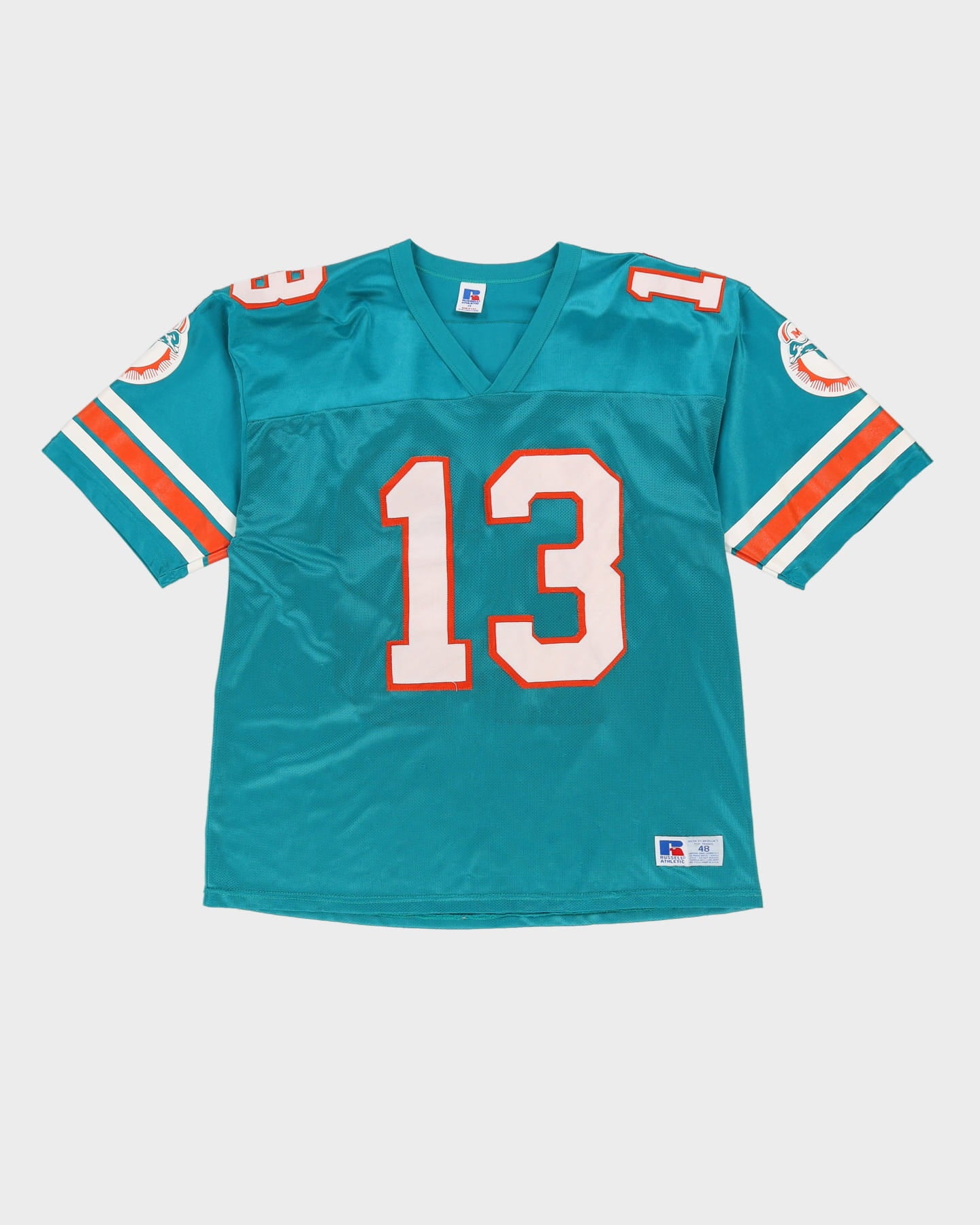 Vintage 90s Dan Marino #13 Miami Dolphins Blue NFL Jersey - XL