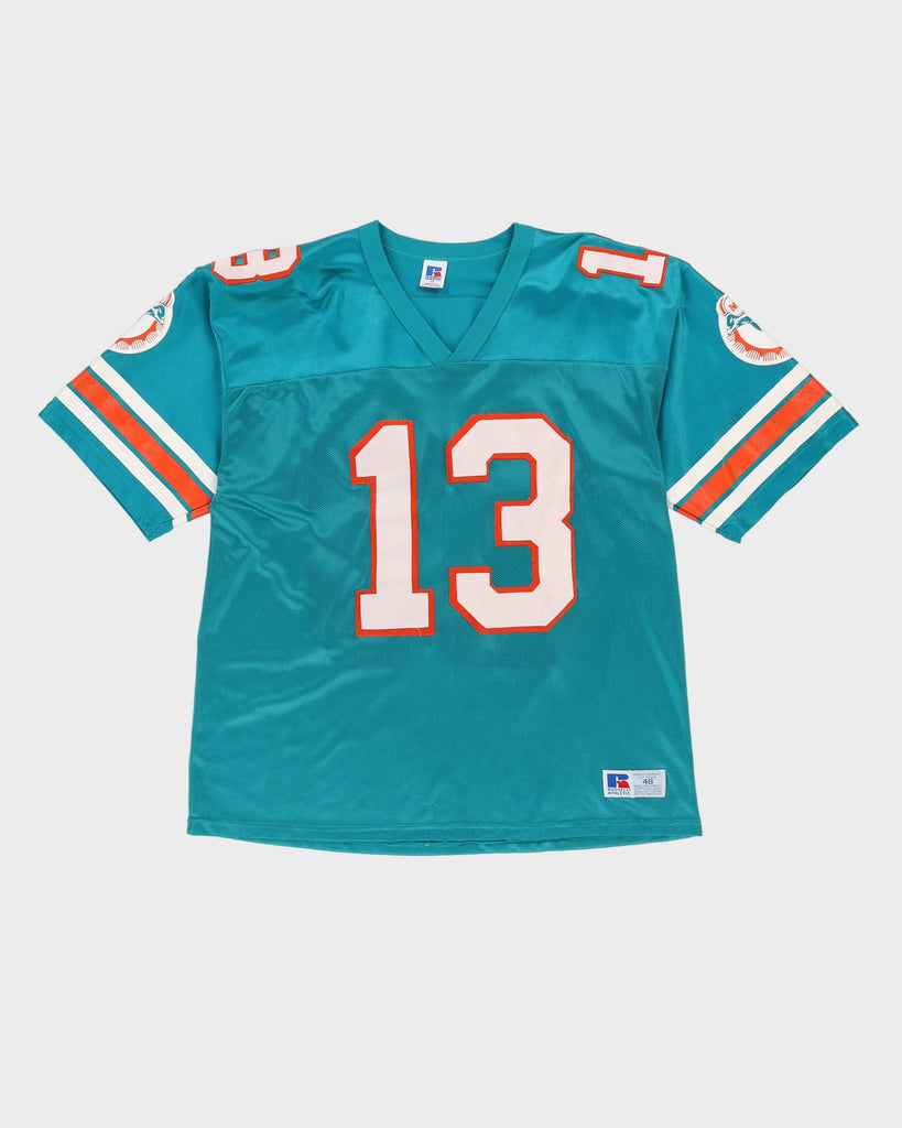 Vintage 90s Dan Marino #13 Miami Dolphins Blue NFL Jersey - XL – Rokit