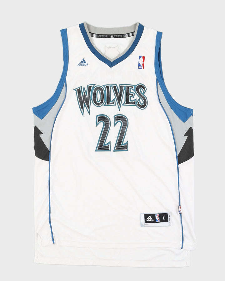 Adidas Minnesota Timberwolves Wiggins #22 Basketball Jersey - L