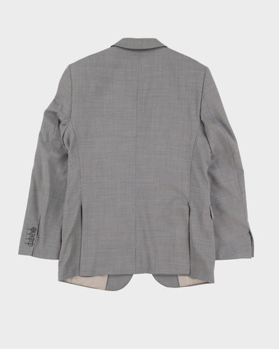 Jones New York Grey Check Patterned 2 Piece Suit - CH40 W32