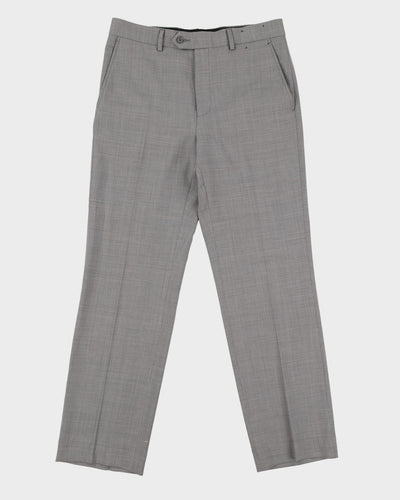 Jones New York Grey Check Patterned 2 Piece Suit - CH40 W32