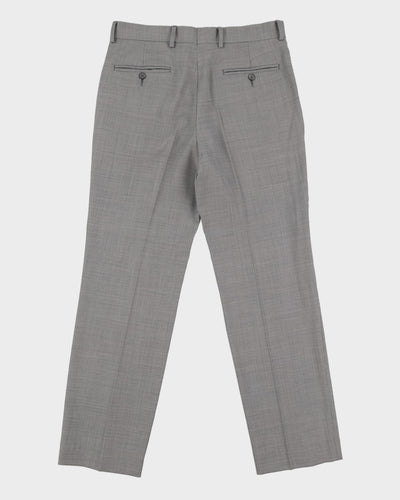 Jones New York Grey Check Patterned 2 Piece Suit - CH40 W32