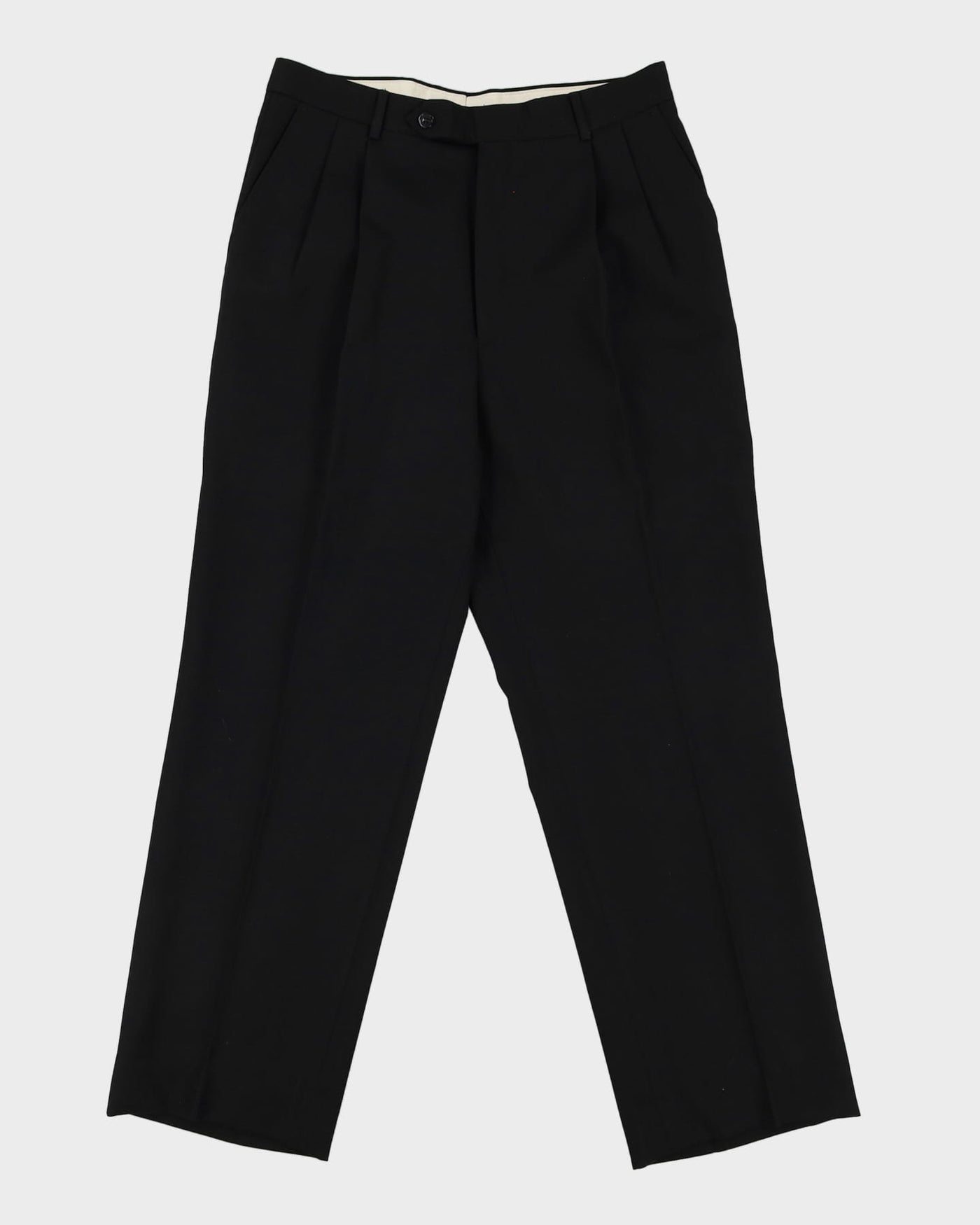 Oscar De La Renta Black 2 Piece Suit - CH42 W32