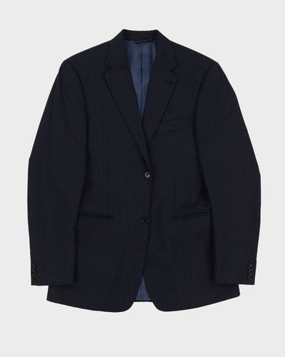 Tommy Hilfiger Navy Pinstripe Suit - CH38 W34