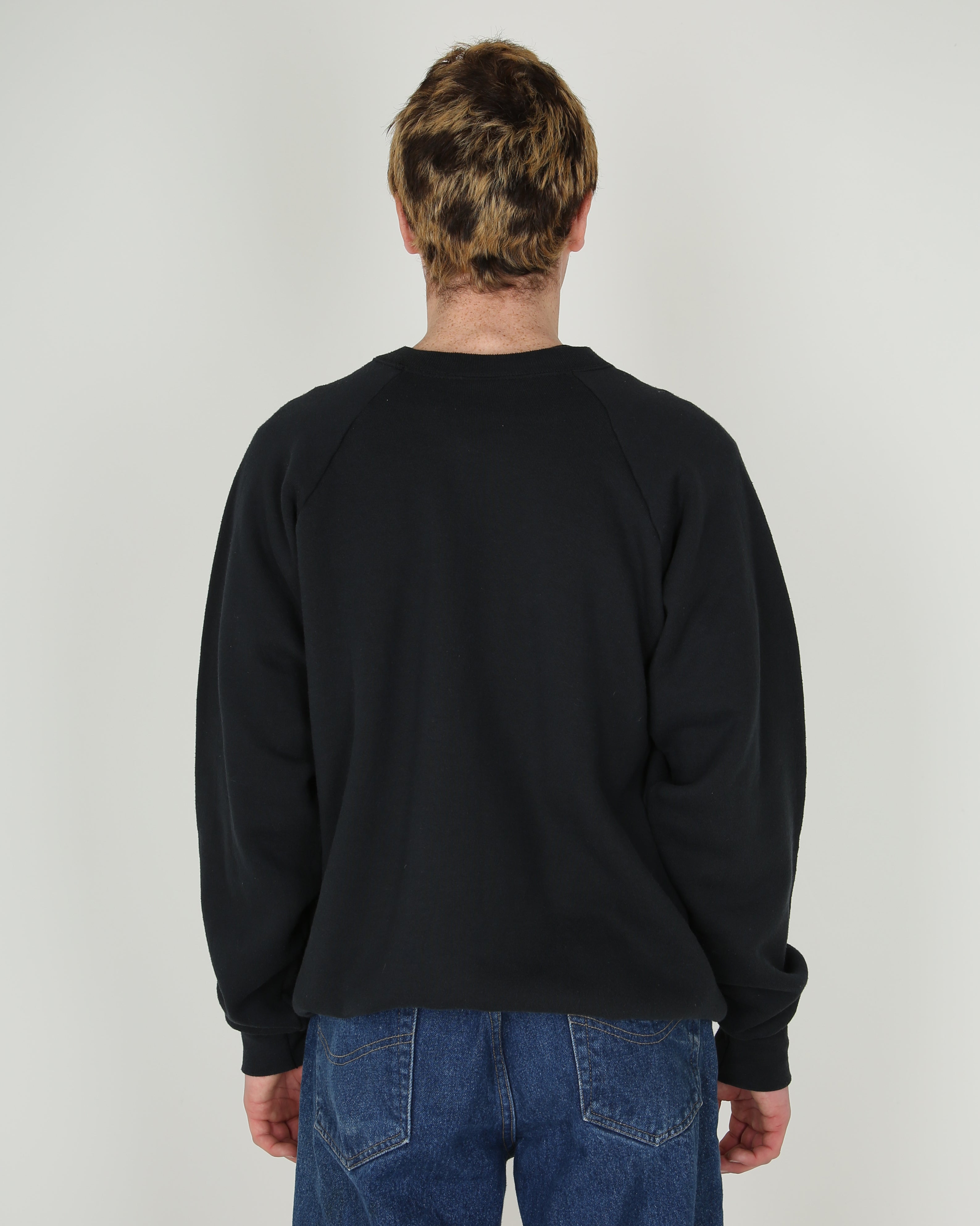 Vintage 80s Fruit of the Loom Mustang Ranch graphic sweatshirt - XL