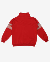 Vintage Early 90s Aboriginal Art Australia Quarter-Zip Sweatshirt - M