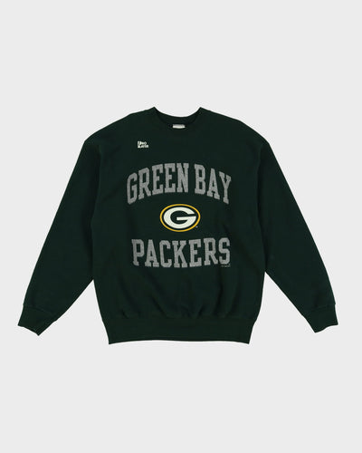 Vintage 1996 Green Bay Packers Pro Player Green Graphic Sweatshirt - XXL
