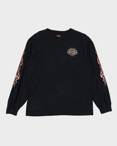 Harley Davidson Black Long Sleeve T-Shirt - L