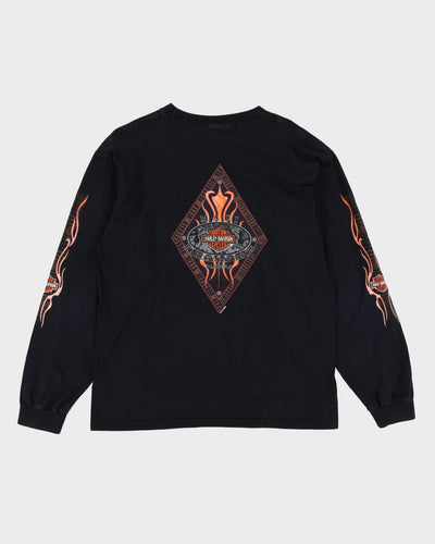 Harley Davidson Black Long Sleeve T-Shirt - L