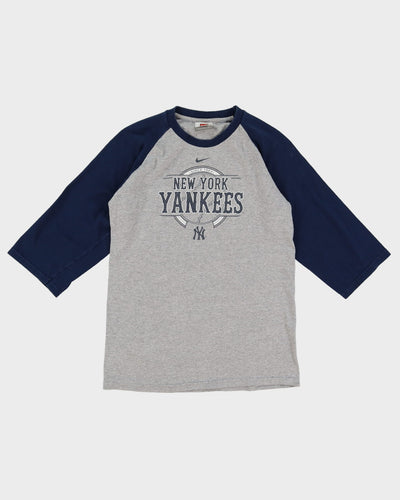 Vintage 90s Nike New York Yankees Long Sleeve T-Shirt - XS / S