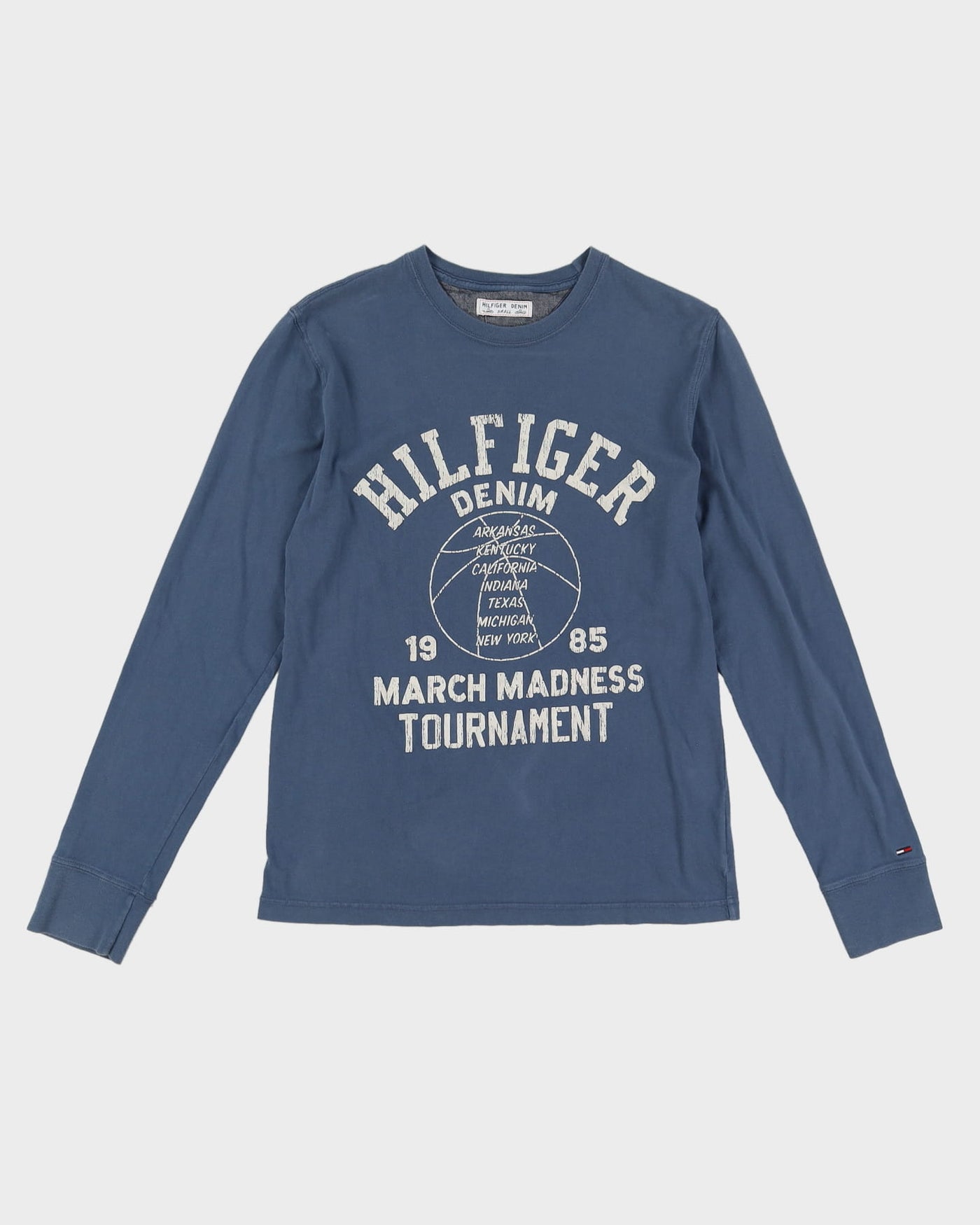 Tommy Hilfiger Blue Long Sleeve T-Shirt - XS / S
