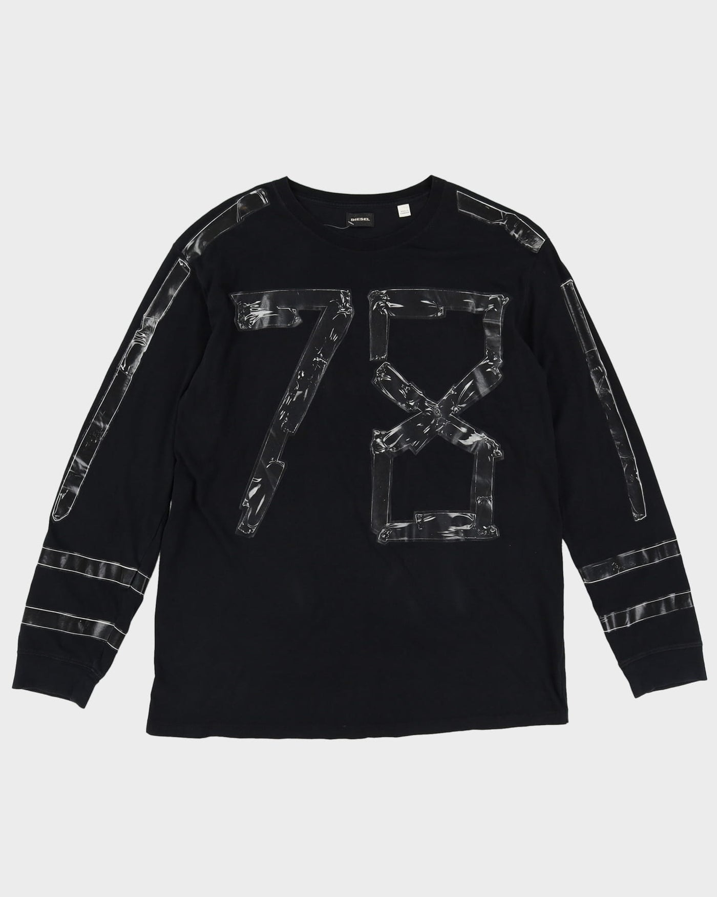 Diesel Black Long Sleeve T-Shirt - L