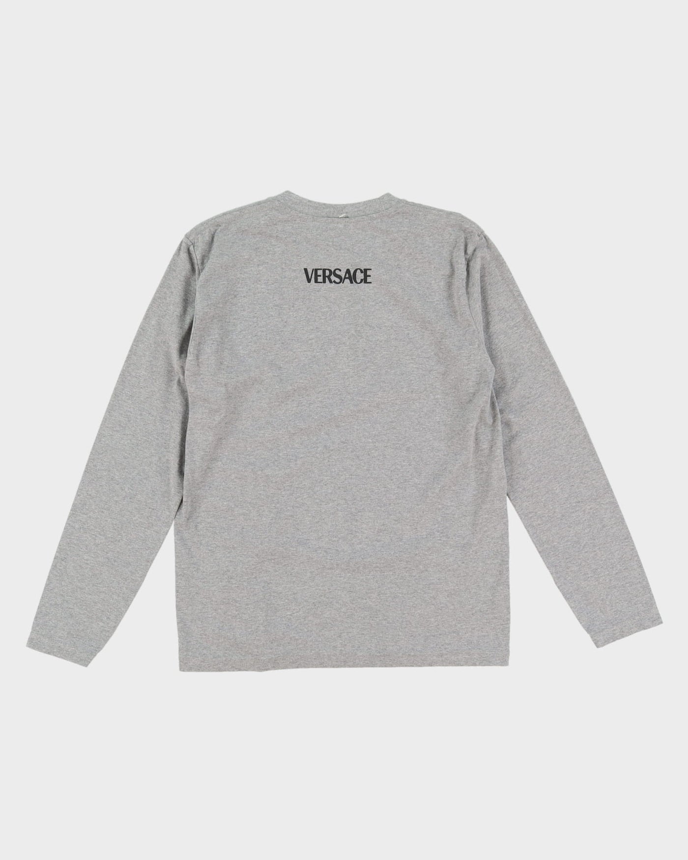 Versace Jeans Grey Long Sleeve T-Shirt - S / M