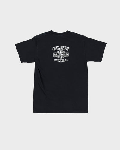 Harley Davidson Toronto Canada Black Graphic T-Shirt - S