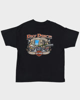 Harley Davidson Ray Price North Carolina Black Graphic T-Shirt - XL