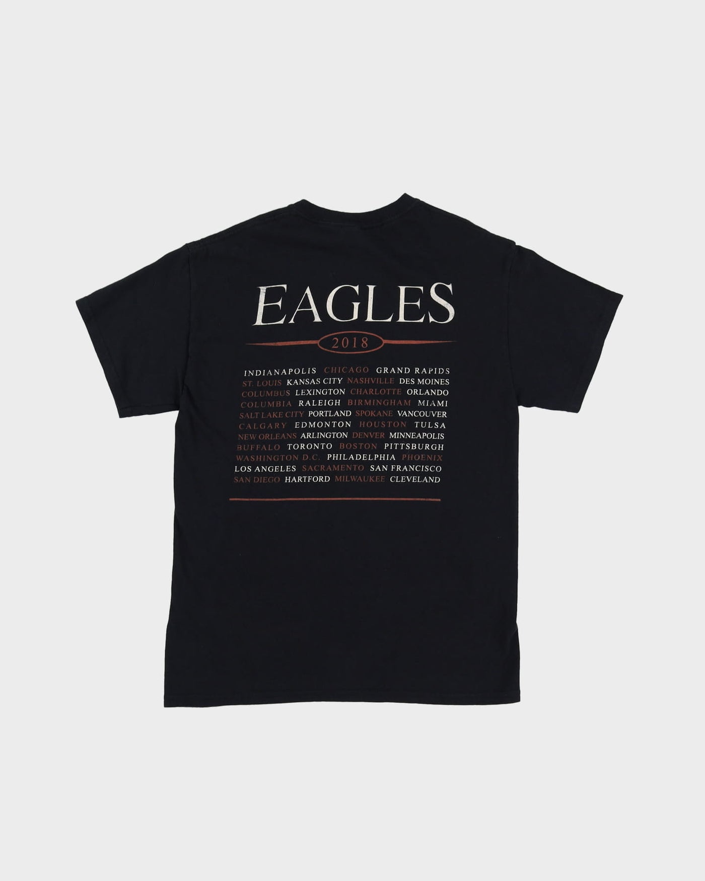 The Eagles 2018 Tour Band T-Shirt - M
