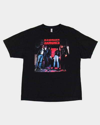 Ramones Halfway To Sanity Black Band T-Shirt - XL