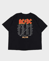 2009 ACDC Black Ice World Tour Black Band T-Shirt - XXL