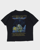 Iron Maiden 2008 Tour Black Band T-Shirt - XL / XXL