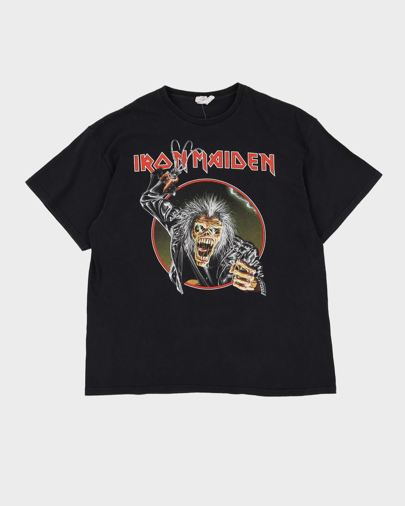 90s Iron Maiden Eddy Claw Black Band T-Shirt - L