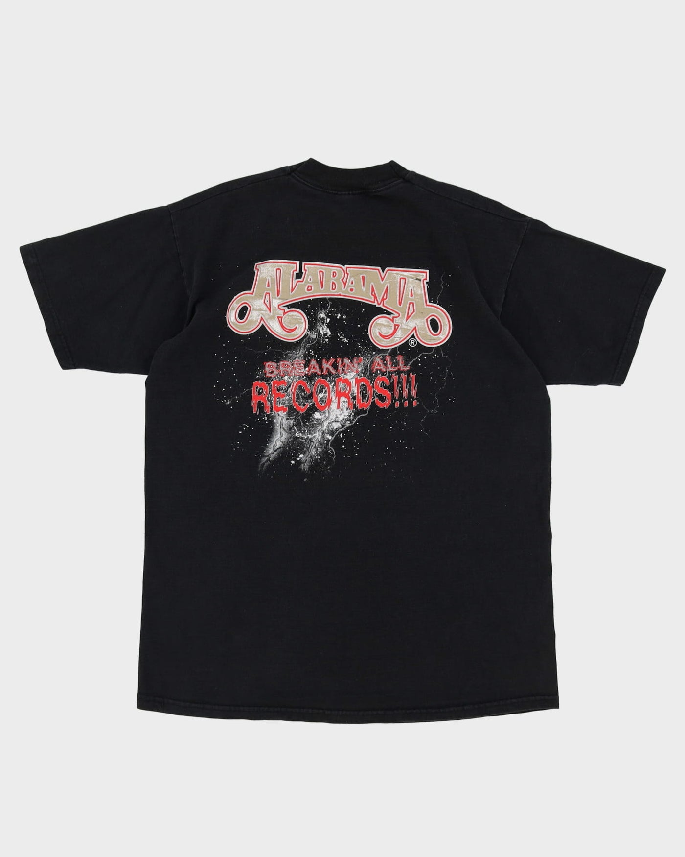 1998 Alabama Black Band T-Shirt - XL