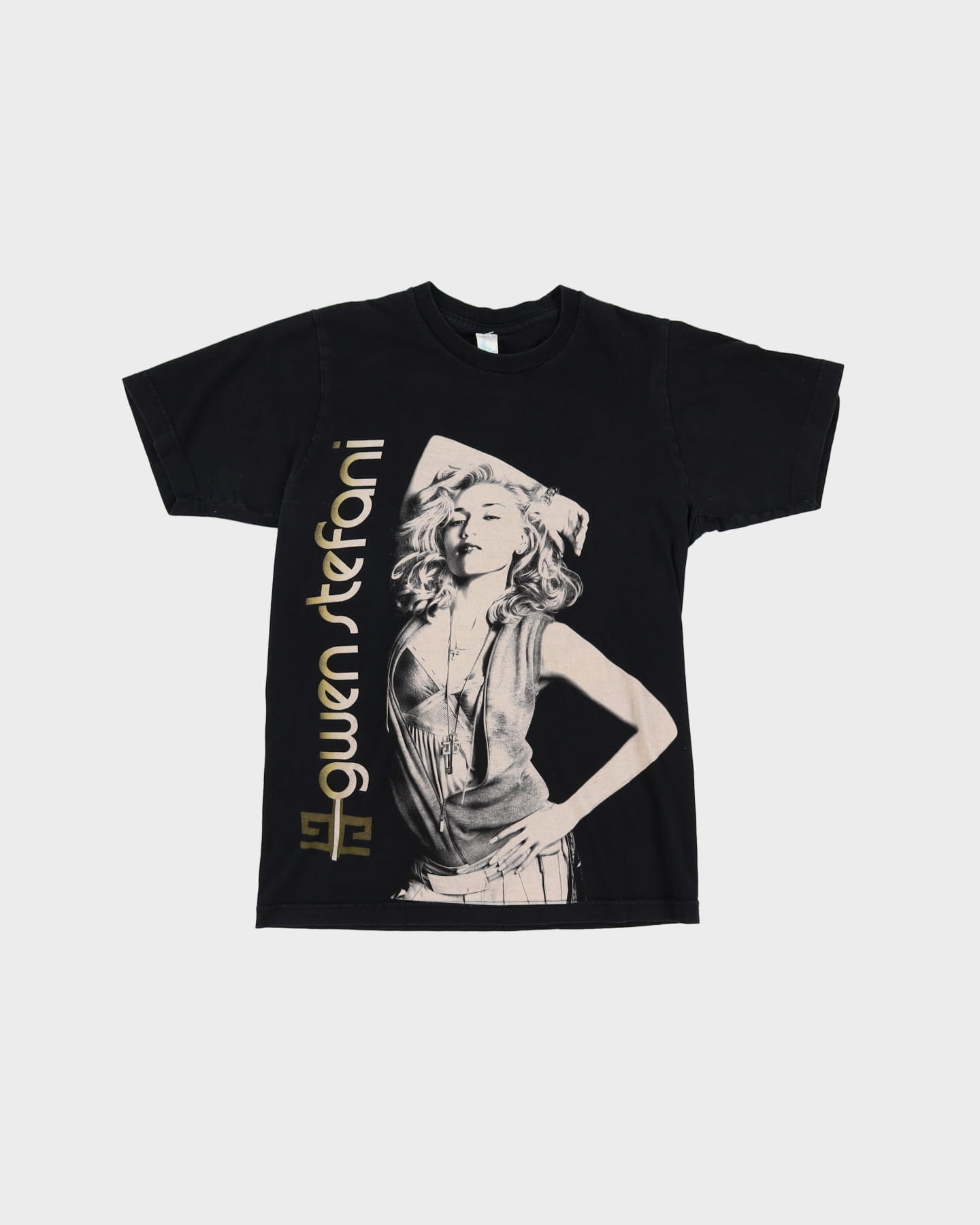 Gwen Stefani Black Band T-Shirt - S