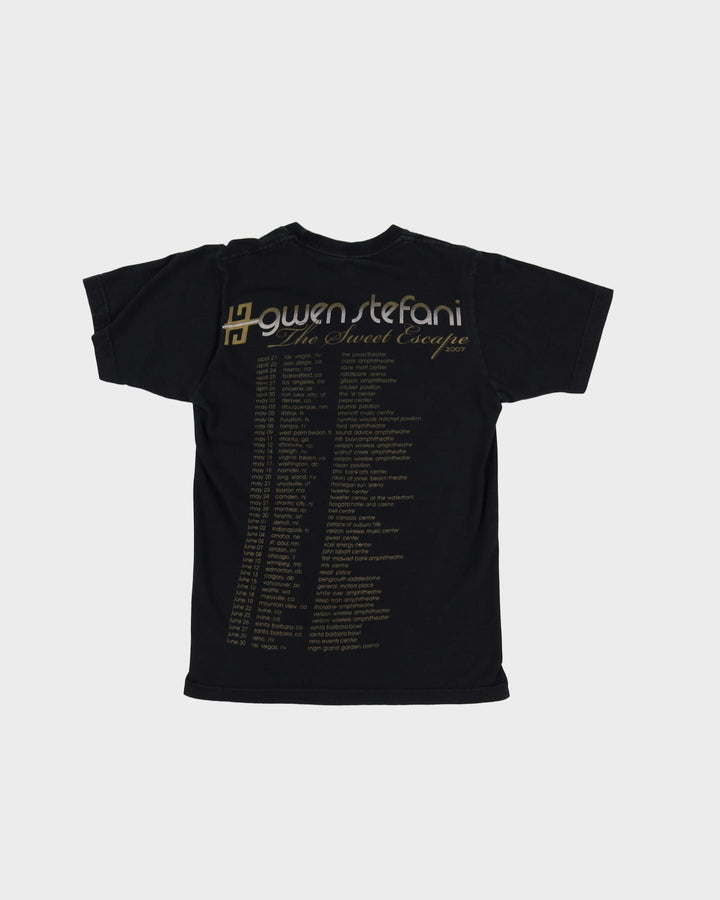 Gwen Stefani Black Band T-Shirt - S