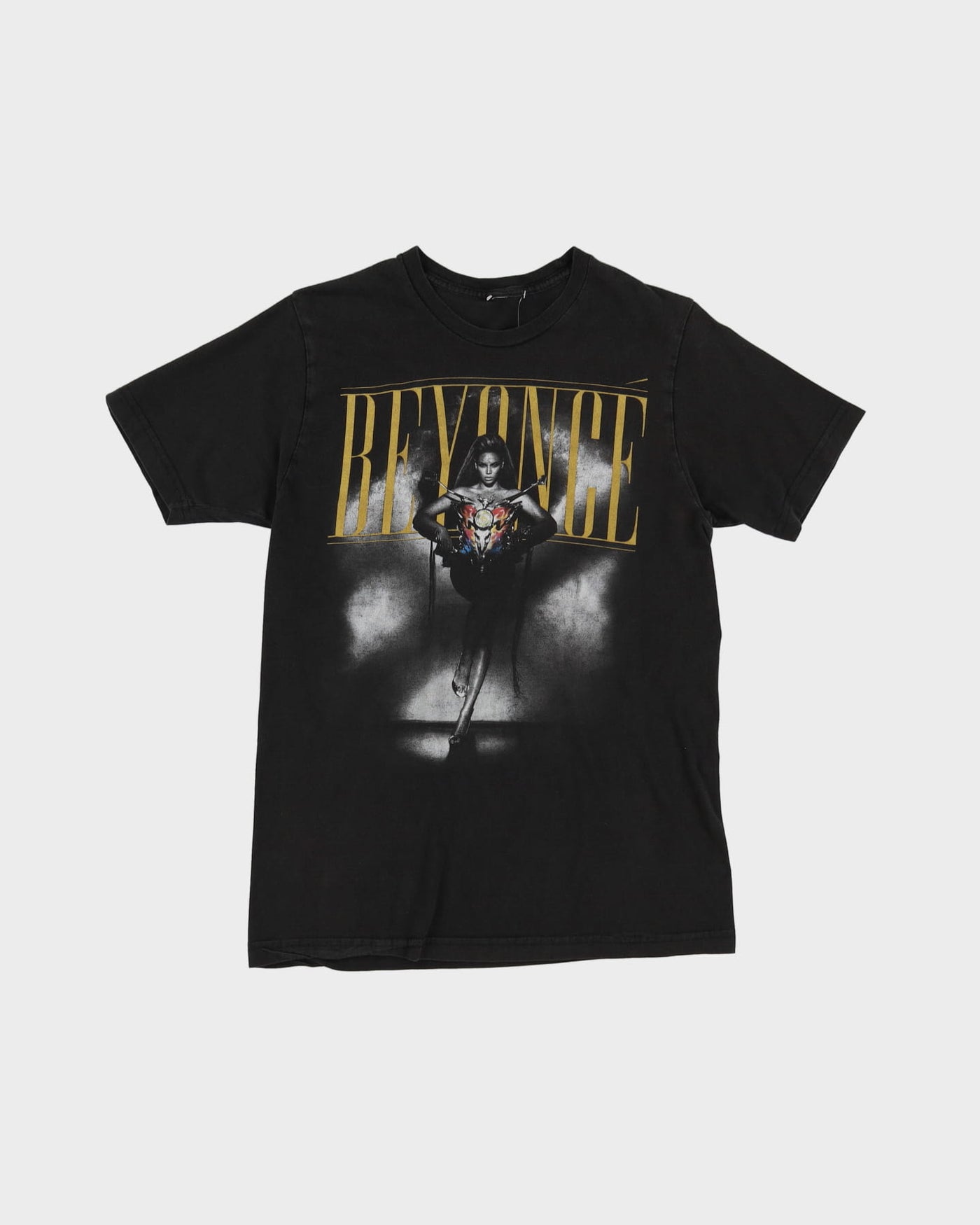 Beyonce I Am... 2009 Tour Black Band T-Shirt - S