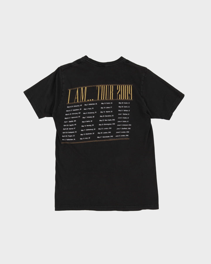 Beyonce I Am... 2009 Tour Black Band T-Shirt - S