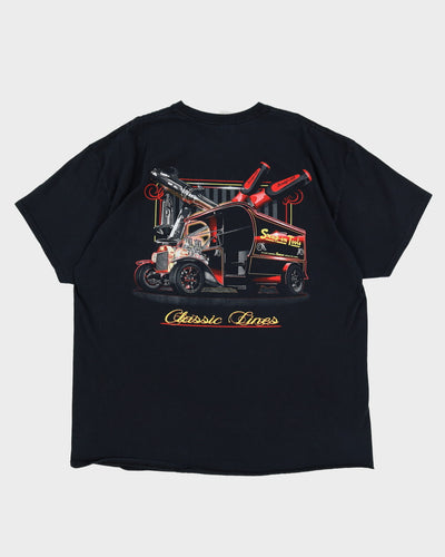 Snap-On Racing Back Print T-Shirt - XXL