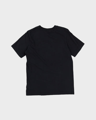 Nike Black Gold Swoosh Graphic T-Shirt - S / M