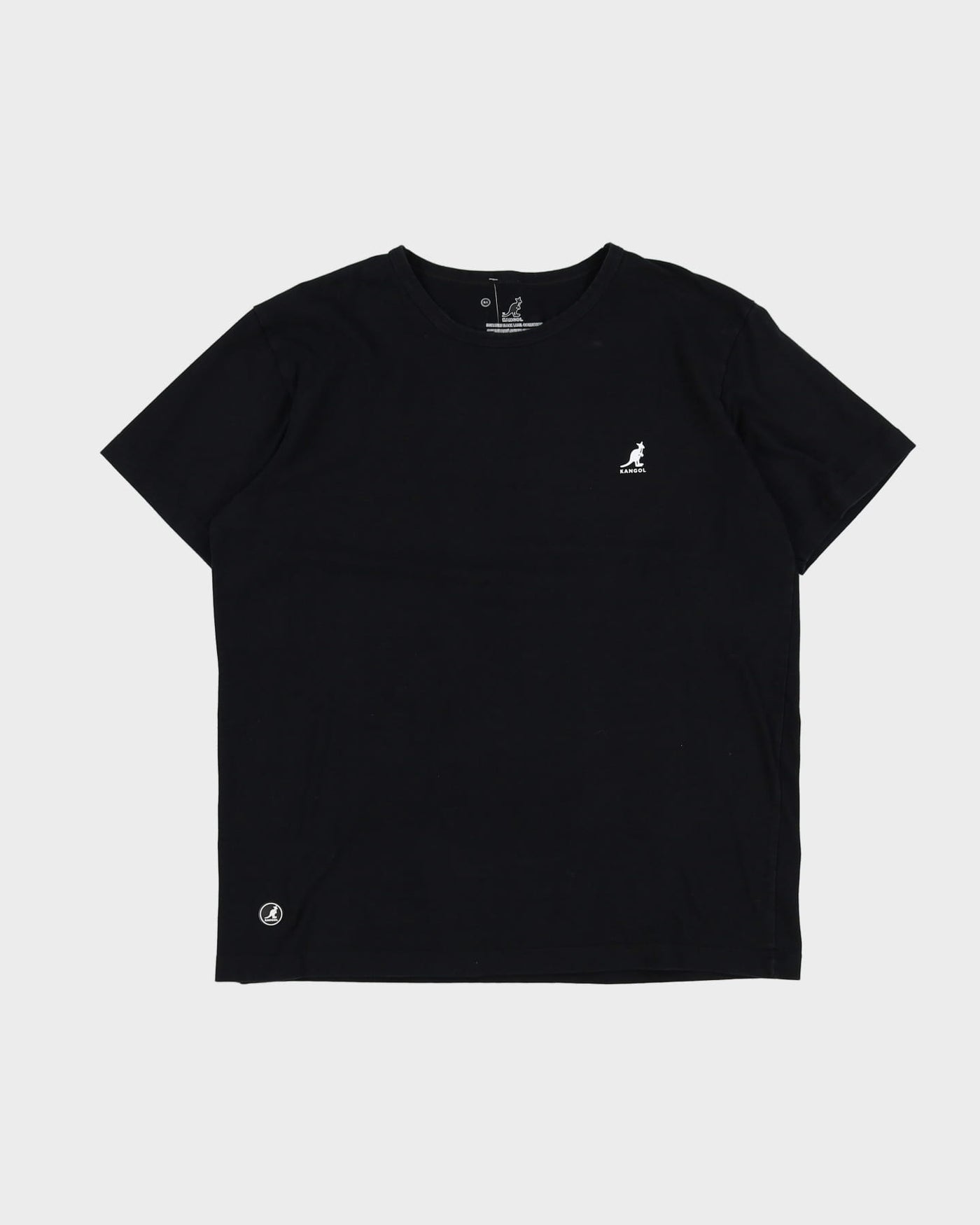 Kangol Black Logo T-Shirt - L