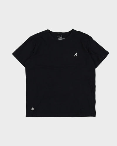 Kangol Black Logo T-Shirt - L