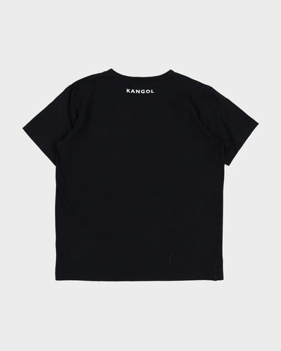 Kangol Black Logo T-Shirt - L