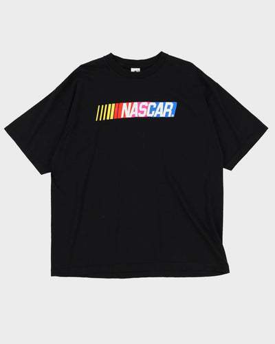 Late 90s Nascar Championship Black T-Shirt - XXL