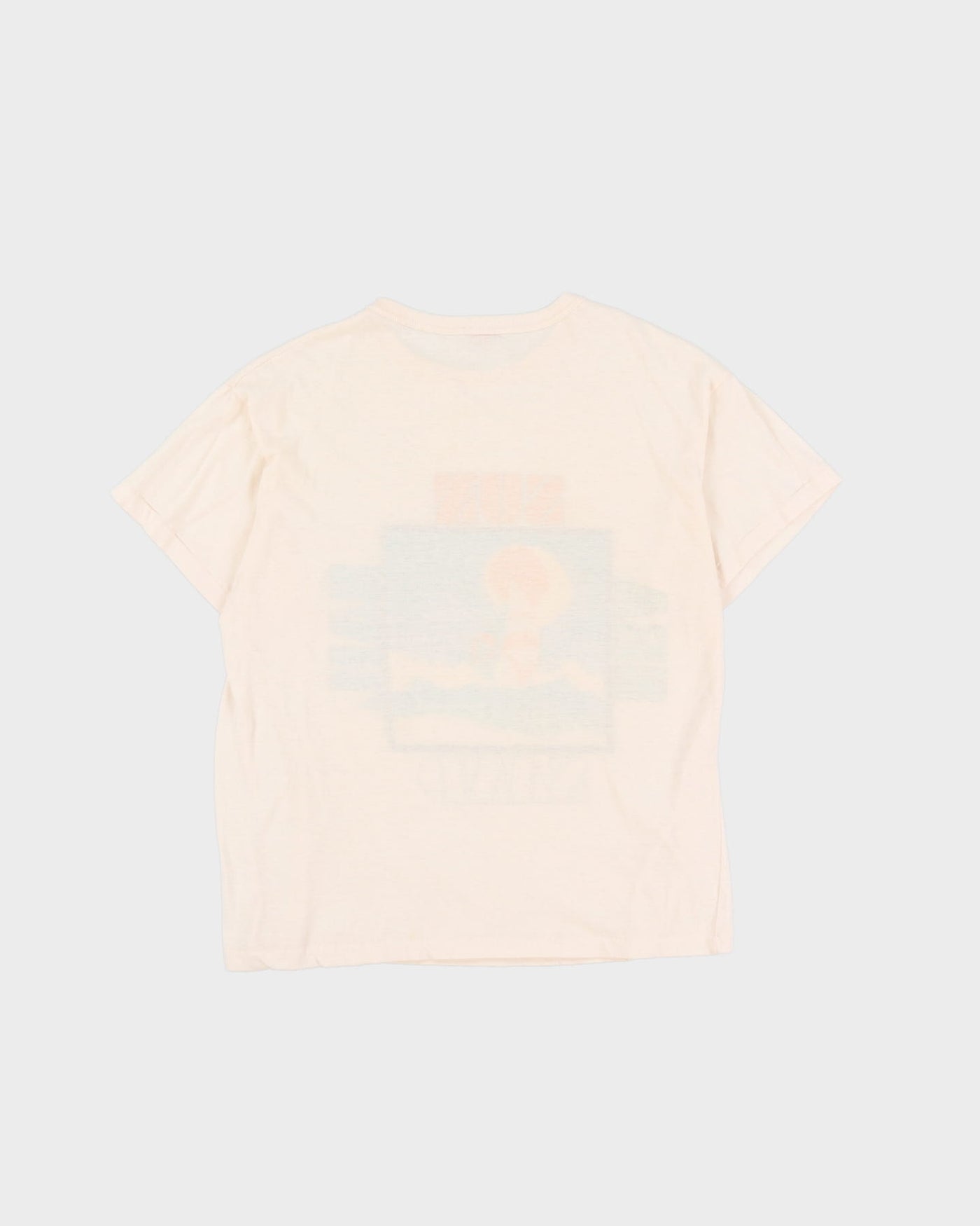 80s Sun Sail Sea Sand Graphic T-Shirt - M