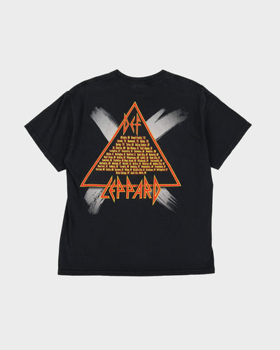 2003 Def Leppard Black Tour T-Shirt - L