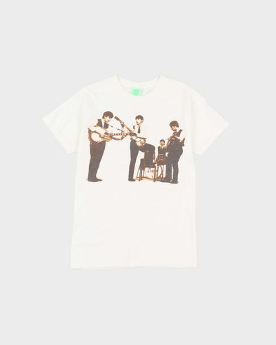 2005 The Beatles Band Picture Graphic T-Shirt - S