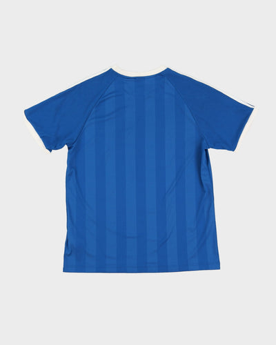 Adidas Blue / White Football Style T-Shirt - L